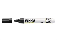 Whiteboard marker Wera 1-3 mm, rund spids | sort, rød, blå, grøn